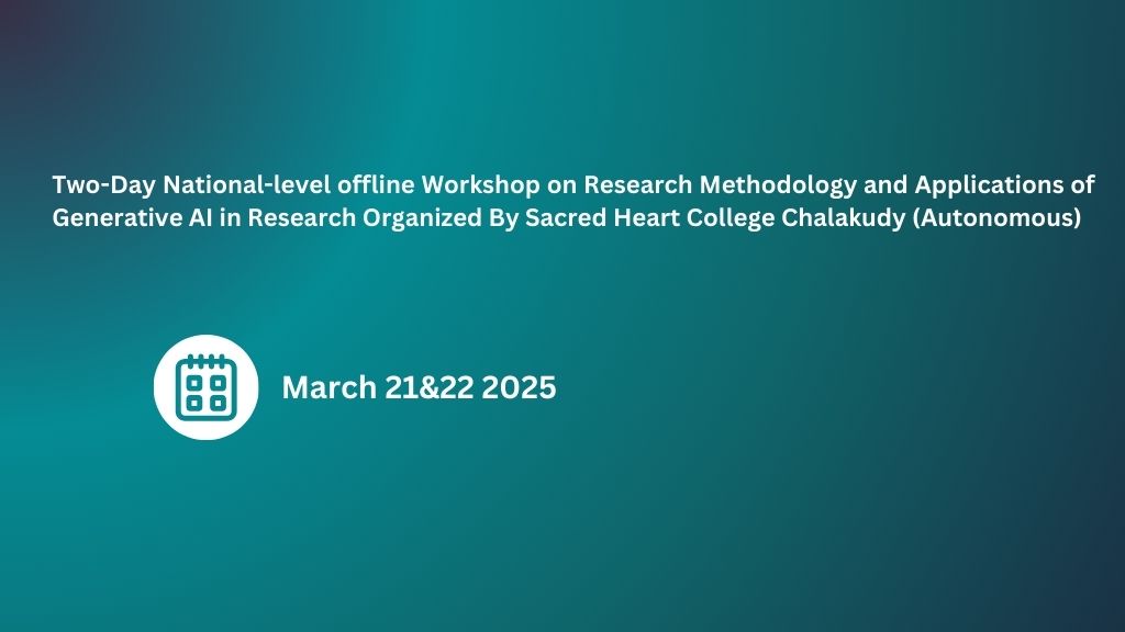 two-day-national-level-offline-workshop-on-research-methodology-and-applications-of-generative-ai-in-research-2