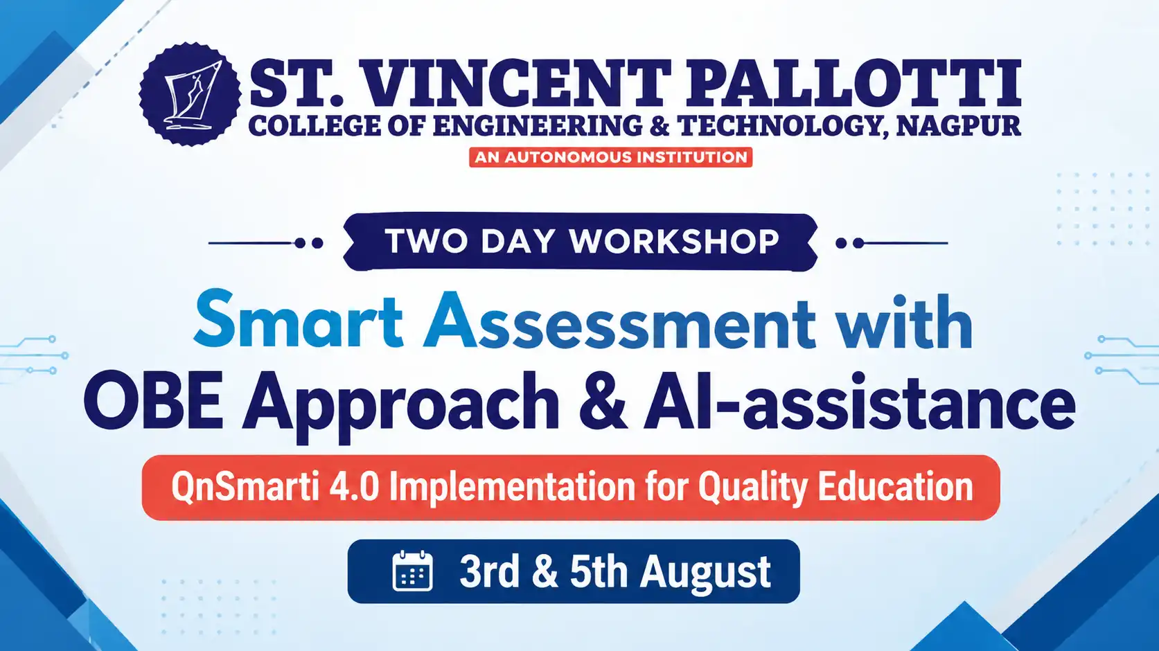 smart-assessment-obe-ai-assistance-workshop-st-vincent-pallotti-nagpur